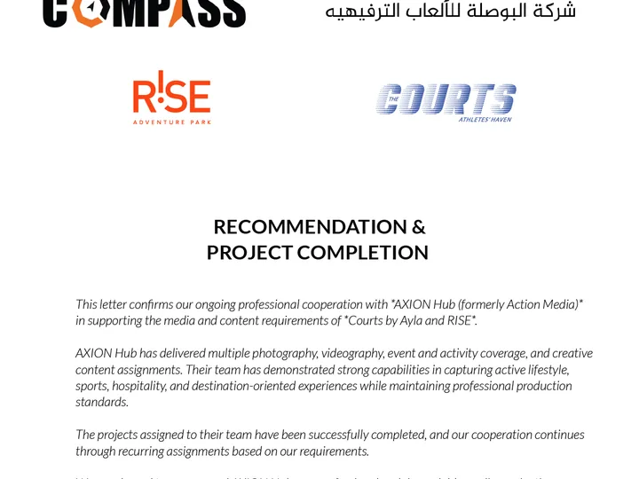 Recommendation from Compass, RISE and Courts by Ayla
