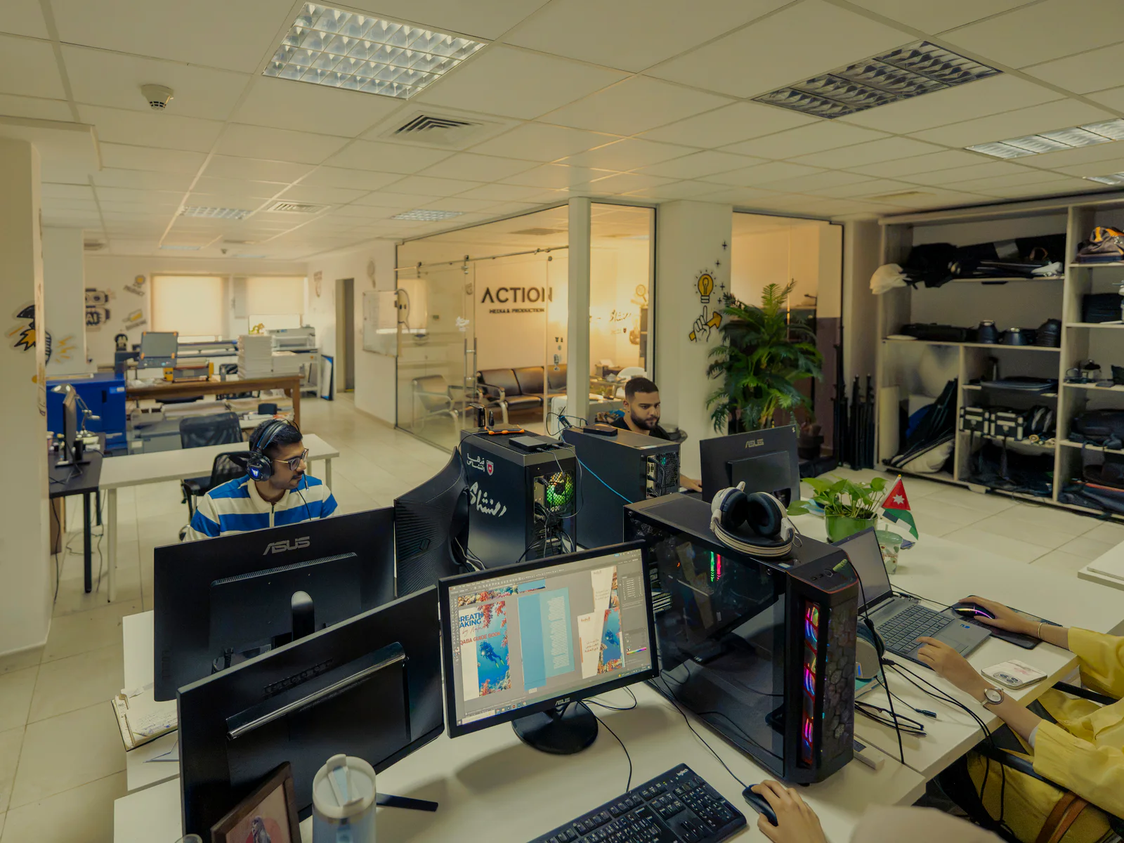 AXION HUB creative studio in Aqaba