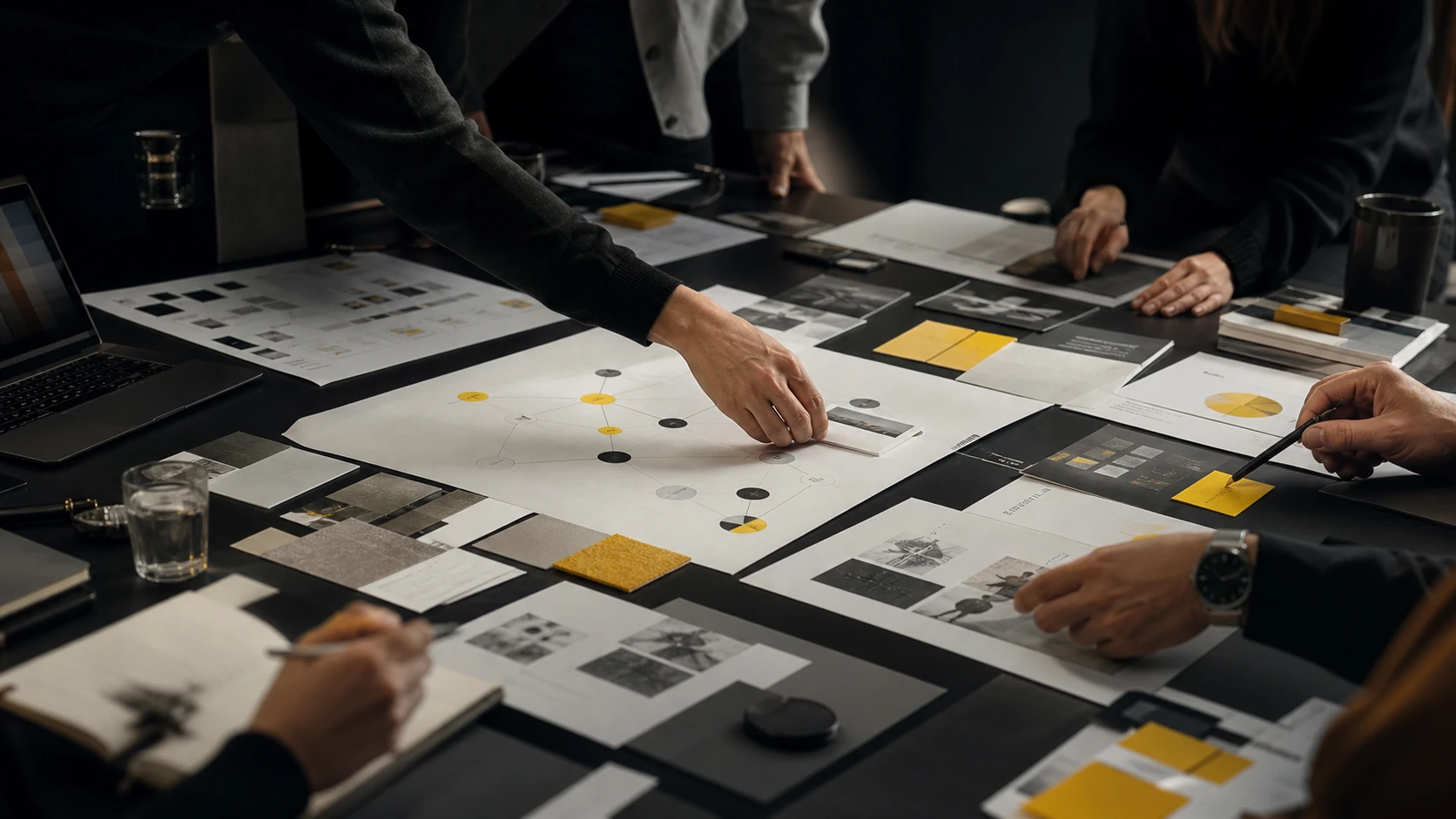 Brand strategy workshop in progress